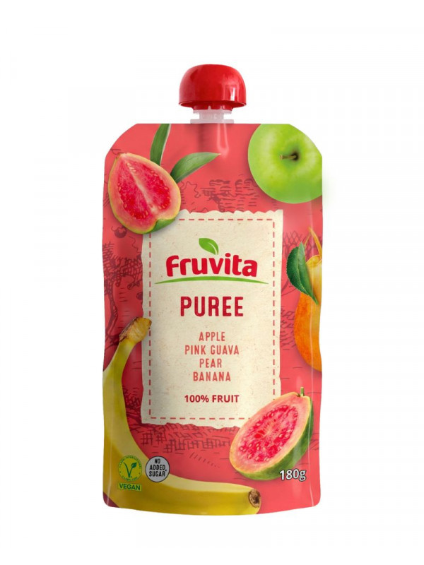 JABUKA, PINK GUAVA, KRUŠKA, BANANA 
