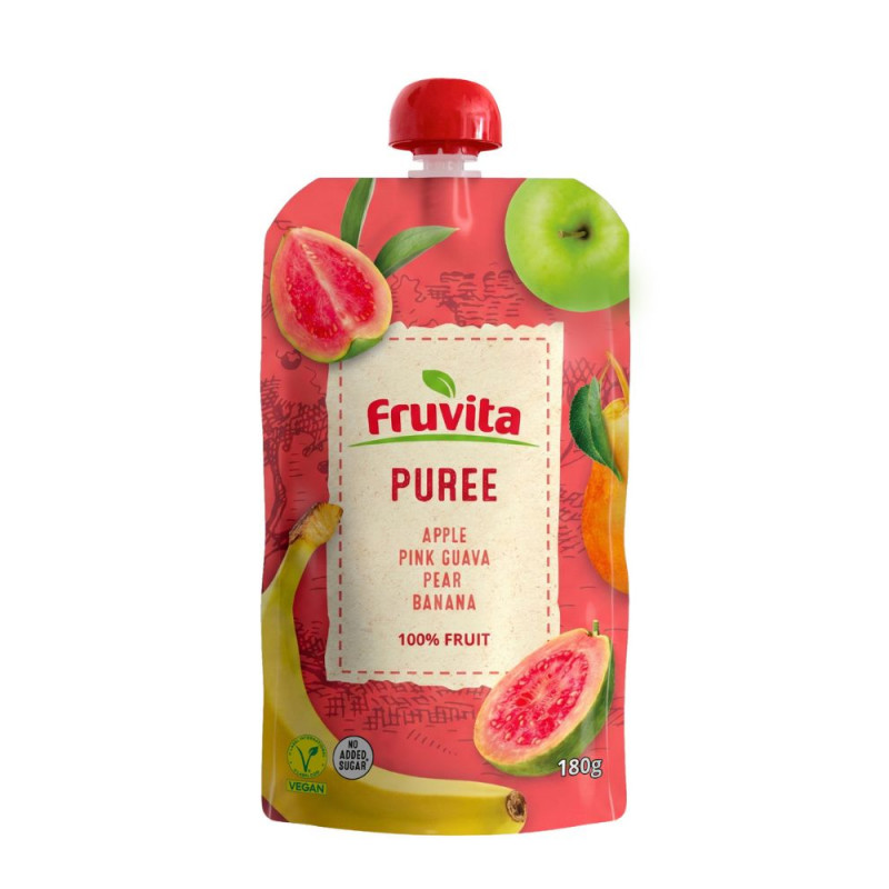 JABUKA, PINK GUAVA, KRUŠKA, BANANA 